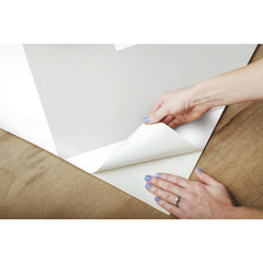 Large Chevron P&S Wallpaper - how to peel