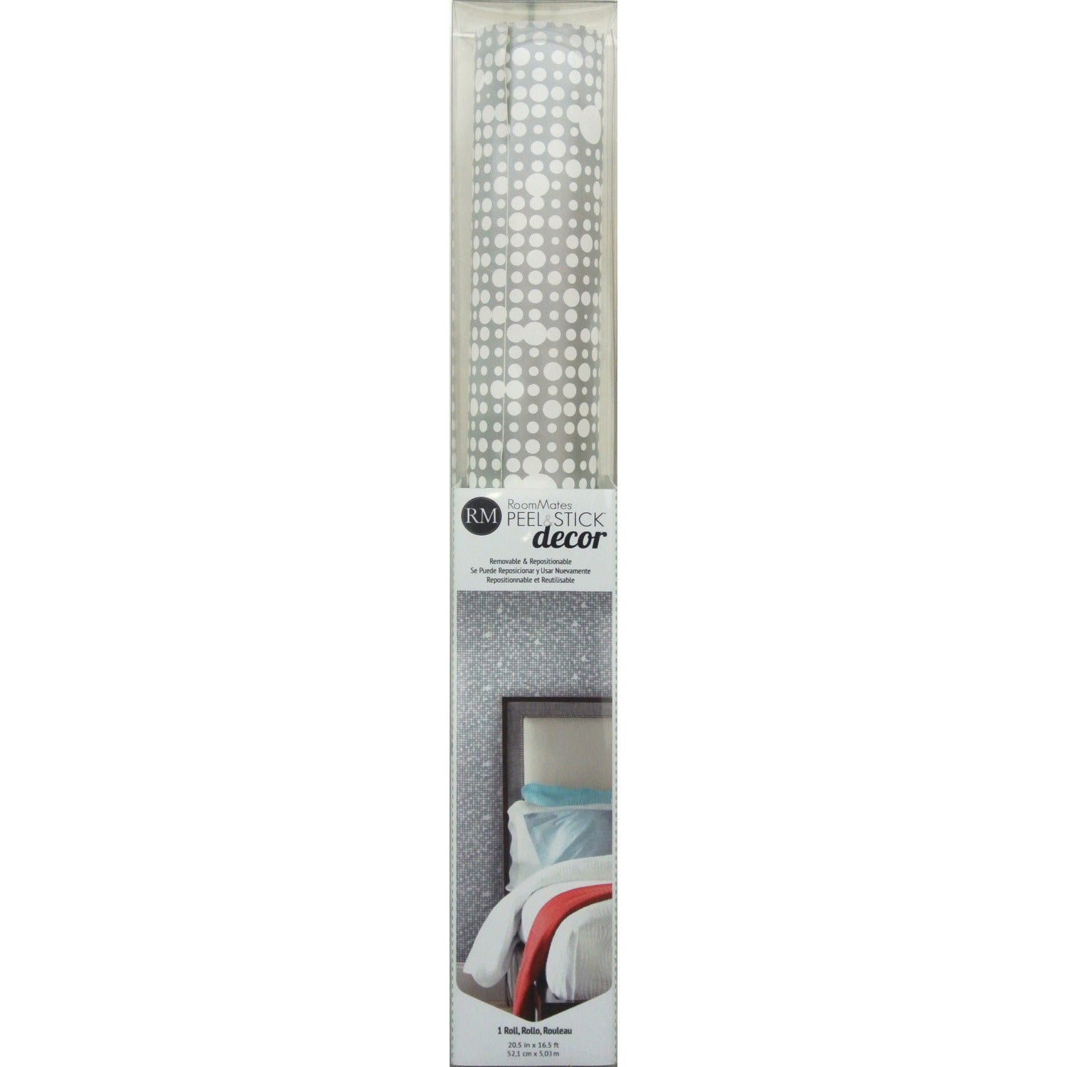 All Over Circles P&S Wallpaper - packaging