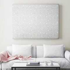 All Over Circles P&S Wallpaper in a room setting