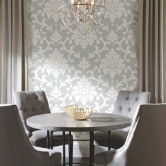 Damask Peel and Stick Wallpaper