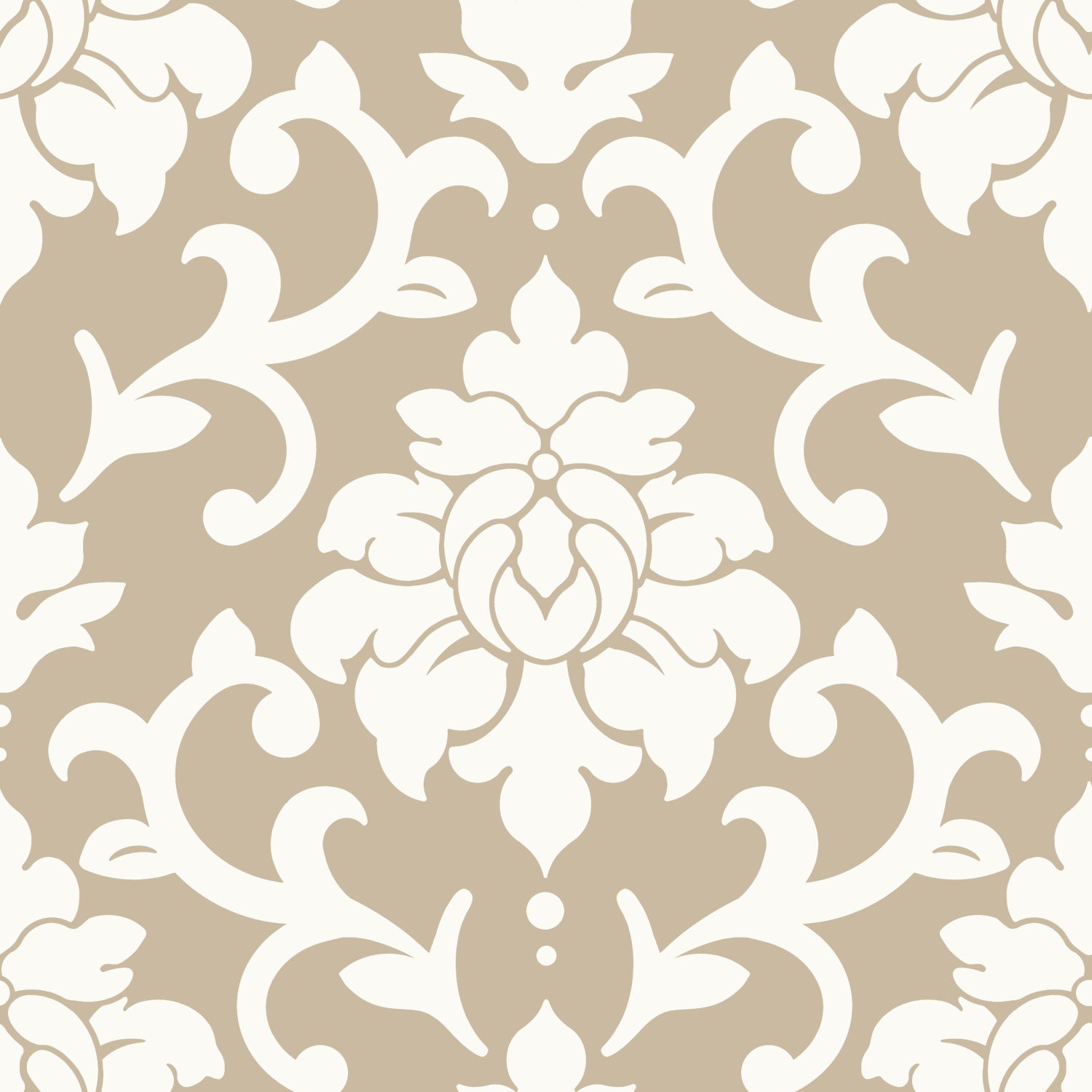 Damask Peel and Stick Wallpaper