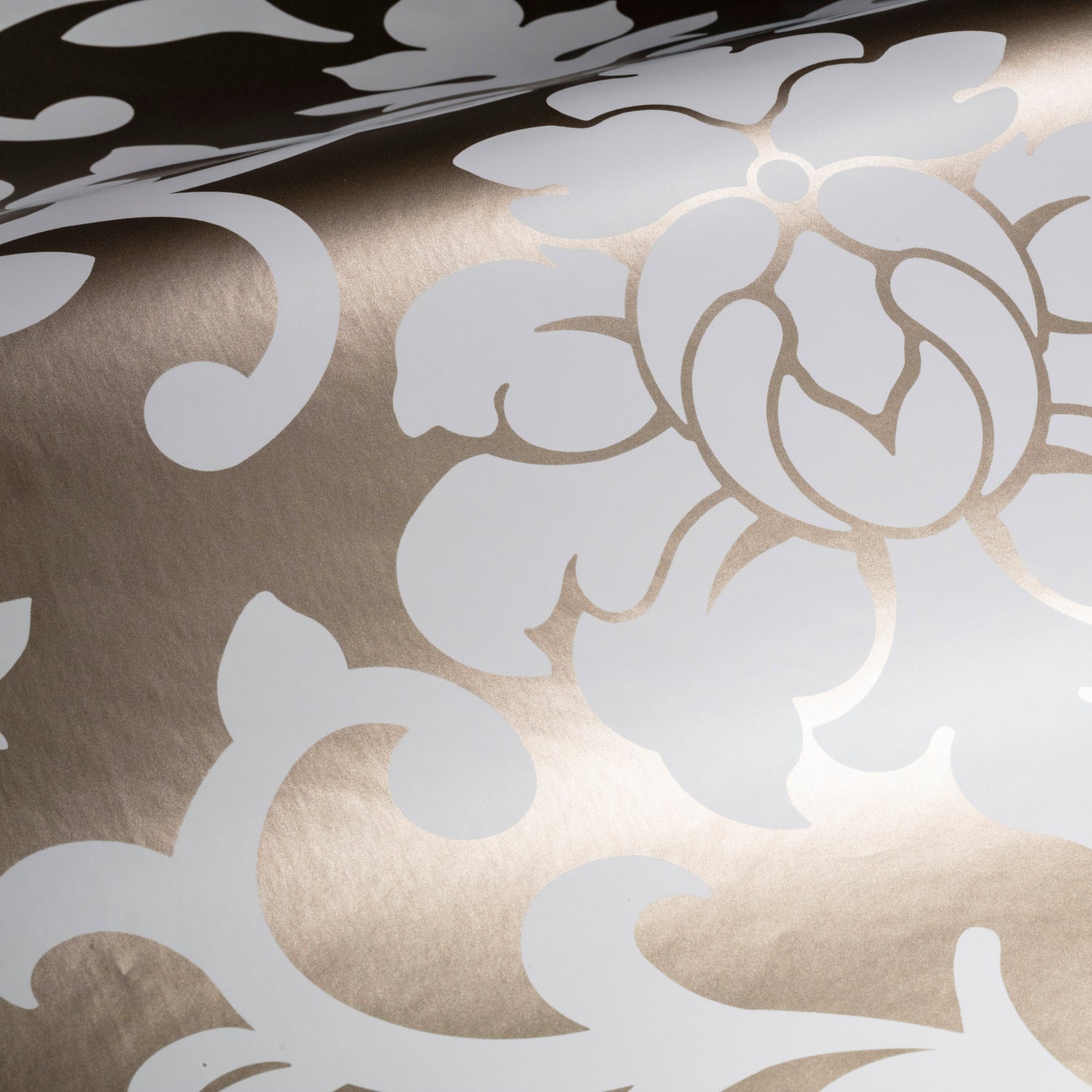 Damask Peel and Stick Wallpaper