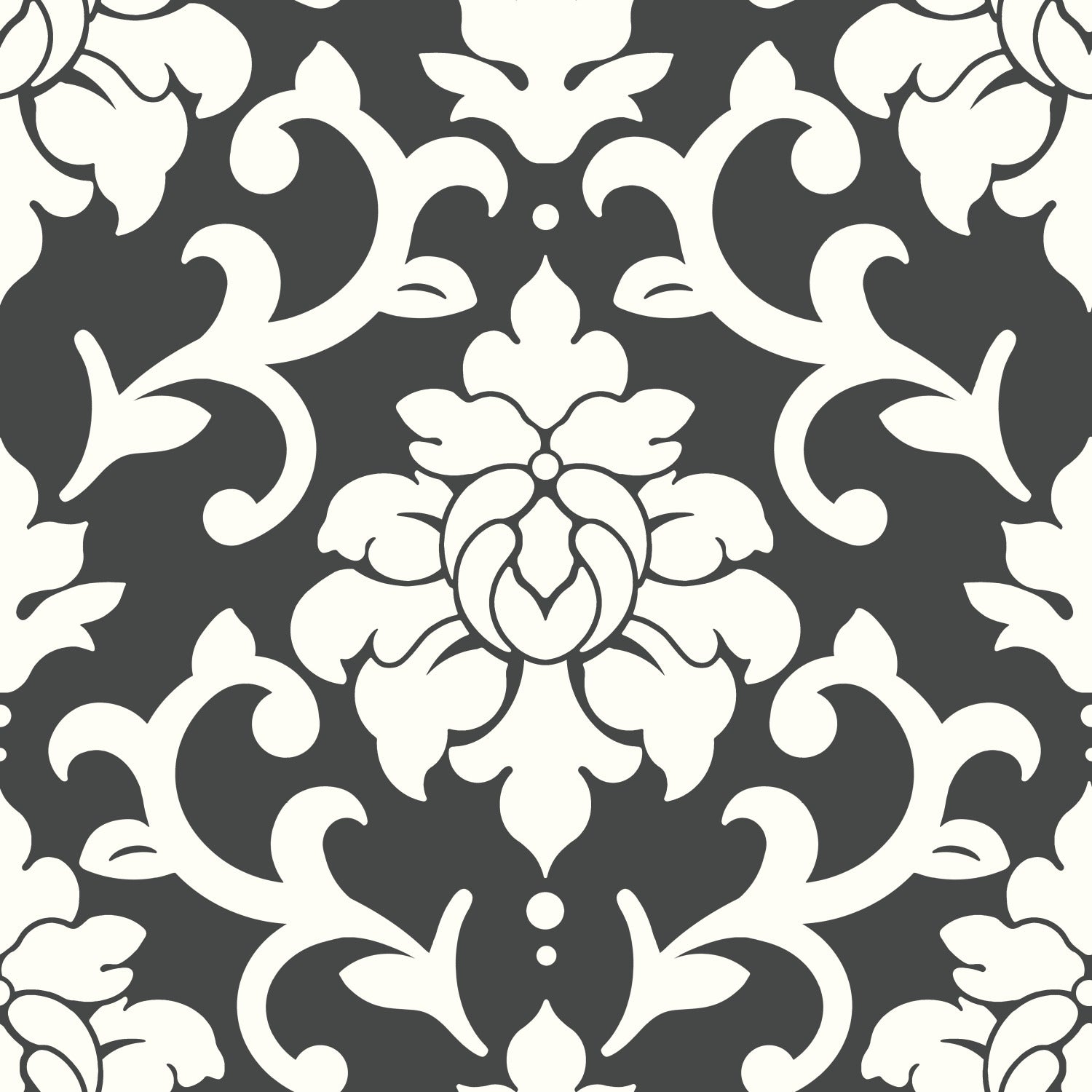 Damask Peel & Stick Wallpaper by WallPops