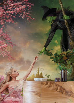 Wicked Elphaba and Glinda Peel & Stick Wall Murals