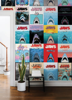 JAWS 50th Anniversary Posters P&S Wall Murals in a room setting