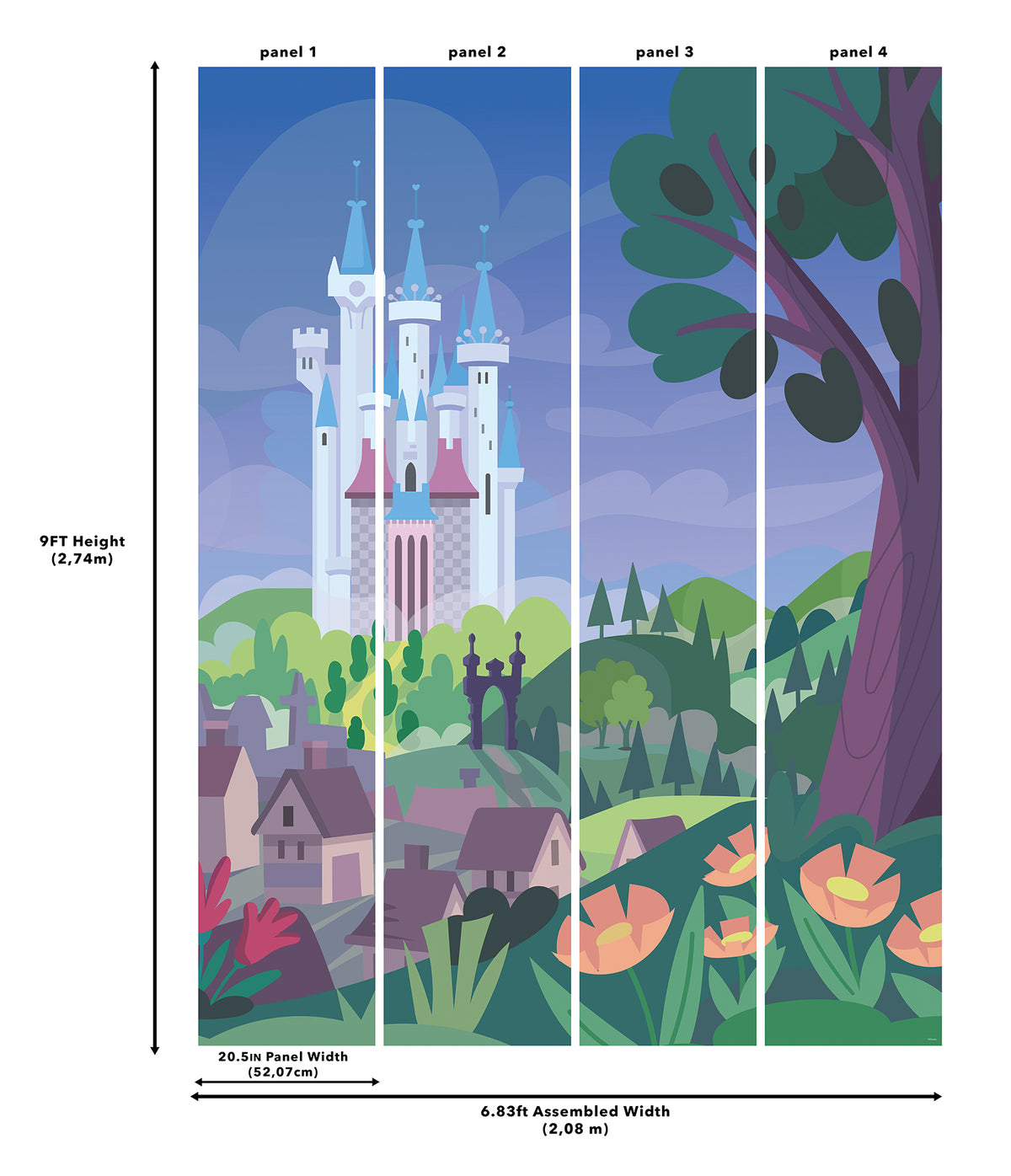 RMM1401-peel-and-stick-wall-mural-product-dimensions