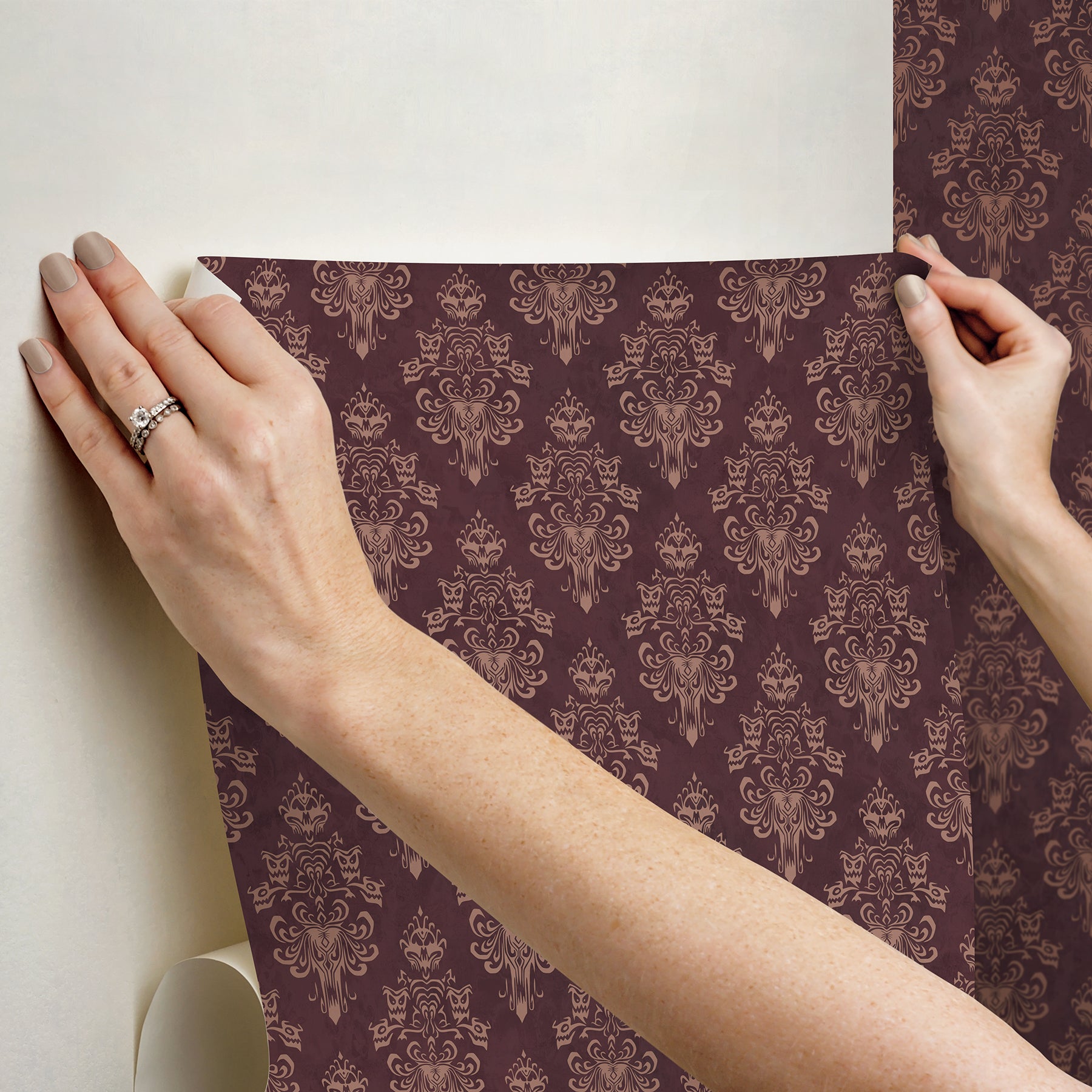 Disney Peel and Stick Wallpaper - how to stick