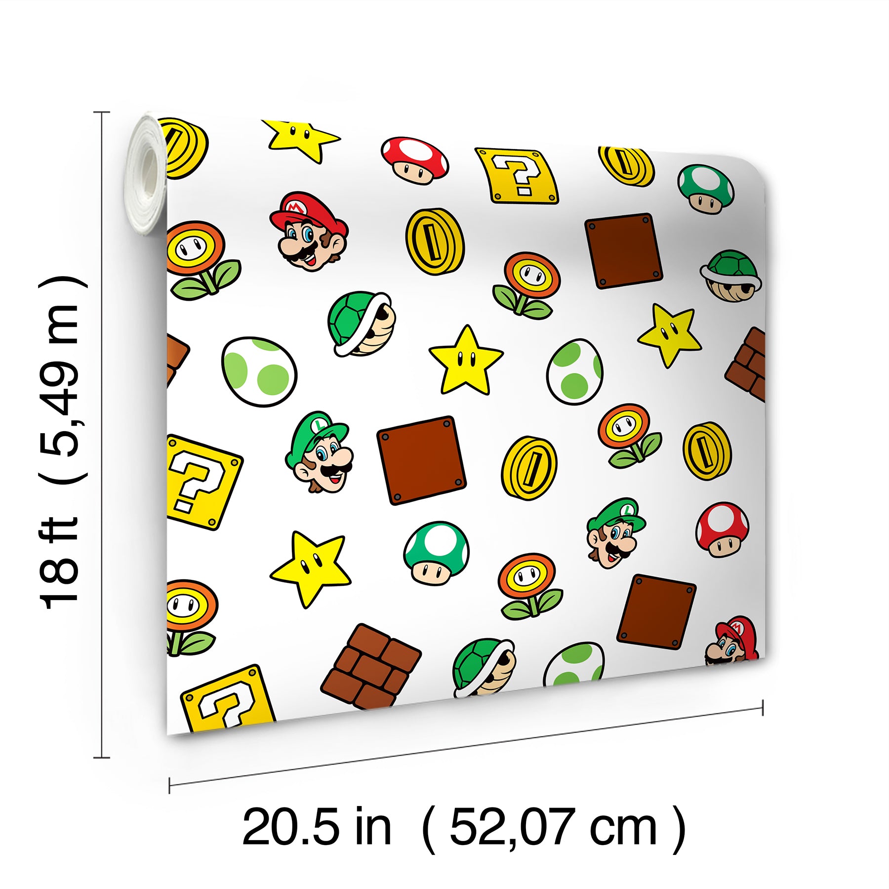 Nintendo Super Mario Power Up Icons P&S Wallpaper dimensions