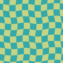 Groovy Checker Peel and Stick Wallpaper by WallPops