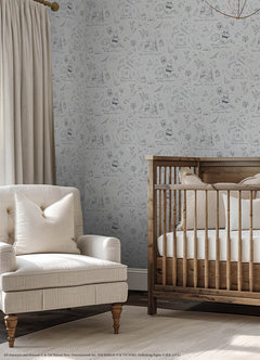 Harry Potter Magical Moments Trail P&S Wallpaper in a room setting