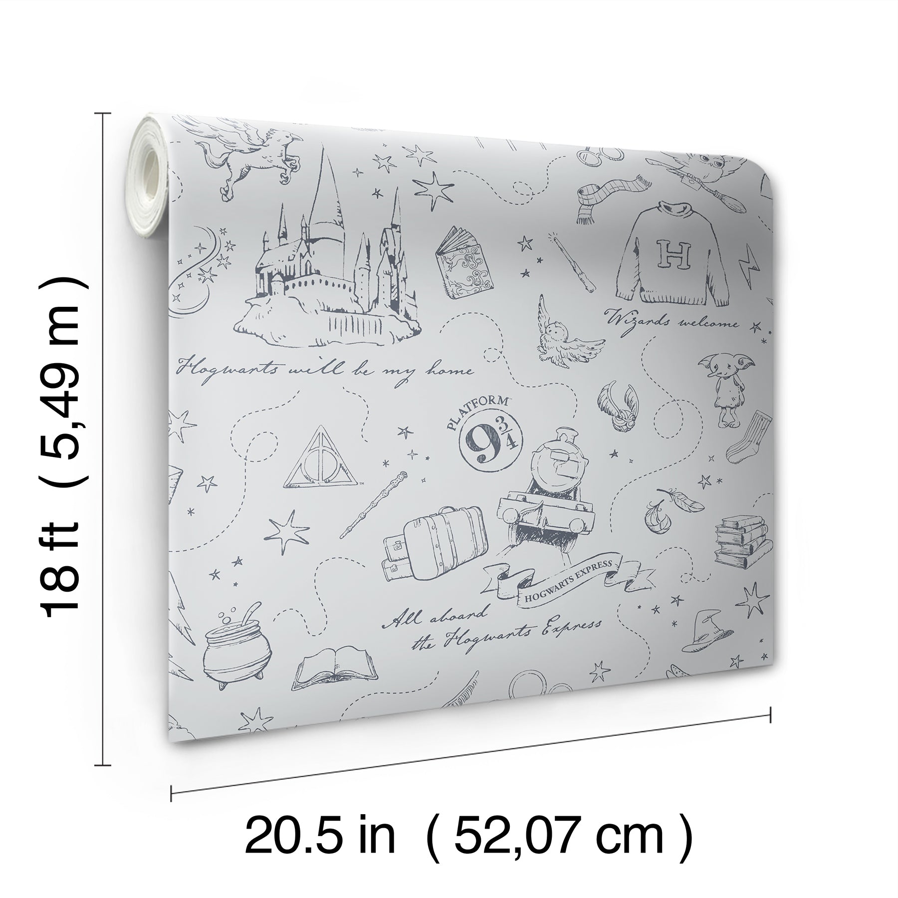 Harry Potter Magical Moments Trail P&S Wallpaper - dimensions