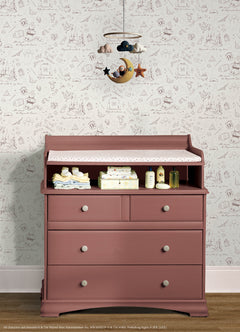 RMWS1263 Peel and Stick Wallpaper in a room setting