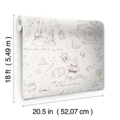 RMWS1263 Peel and Stick Wallpaper - dimensions