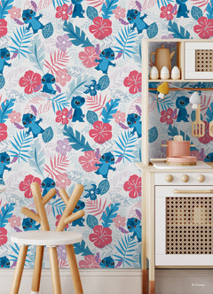 Disney 3 Peel and Stick Wallpaper in a room setting