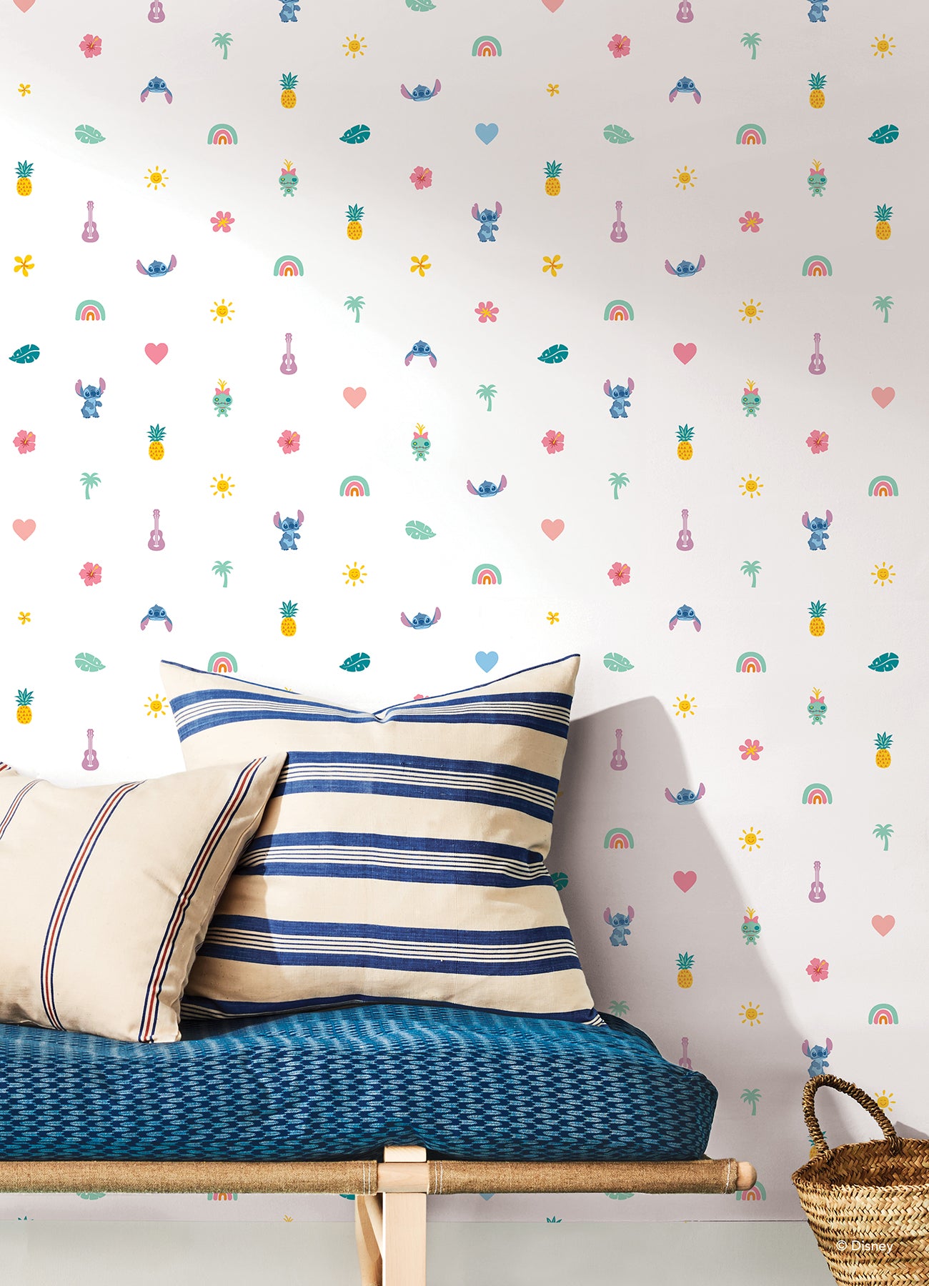 Disney 3 Peel and Stick Wallpaper in a room setting