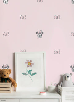 Disney2 Peel and Stick Wallpaper in a room setting
