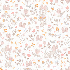 Disney Minnie Mouse Pretty as a Flower P&S Wallpaper by WallPops