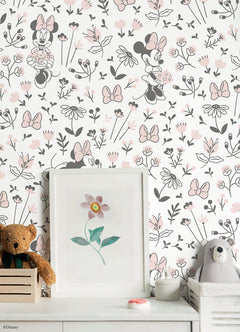Disney2 Peel and Stick Wallpaper in a room setting