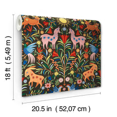 Whimsical Creatures P&S Wallpaper - dimensions