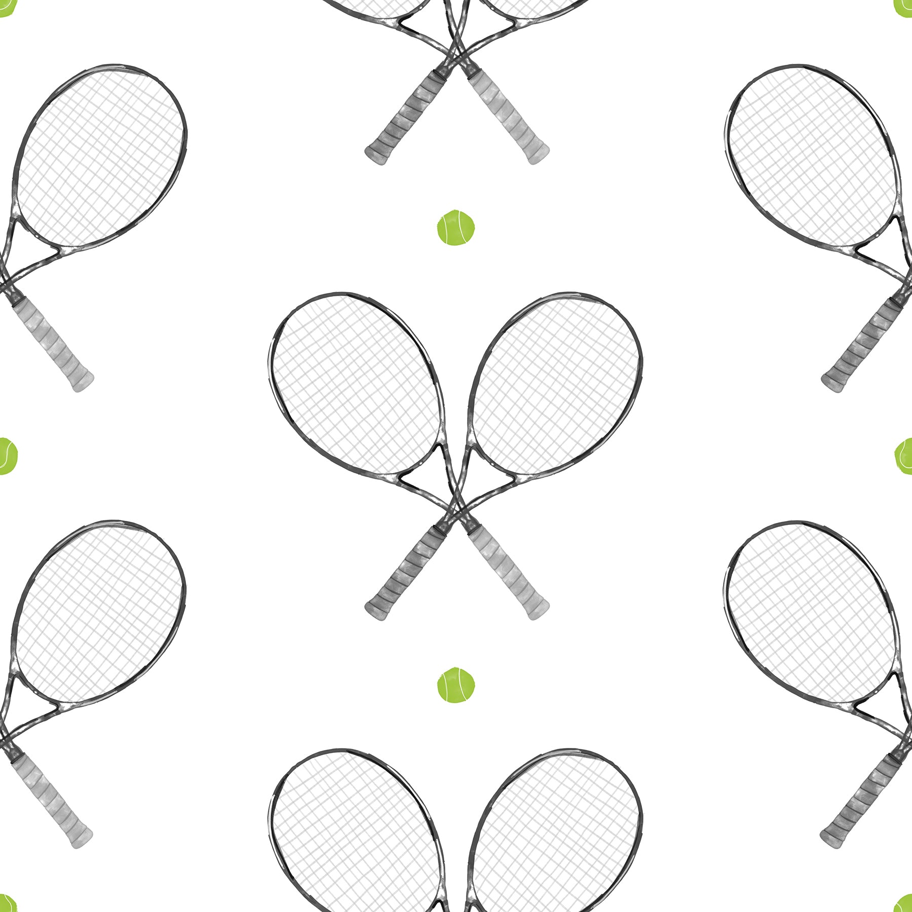 40 Love Black and White Peel and Stick Wallpaper by WallPops