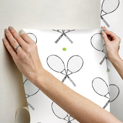 40 Love Black and White Peel and Stick Wallpaper - how to stick
