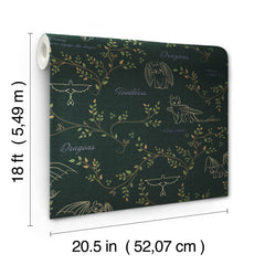 RMWS1297 Peel and Stick Wallpaper - dimensions