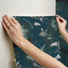 RMWS1300 Peel and Stick Wallpaper - how to stick
