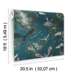 RMWS1300 Peel and Stick Wallpaper - dimensions