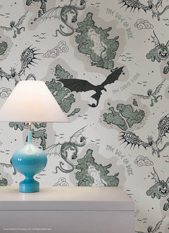 RMWS1301 Peel and Stick Wallpaper in a room setting