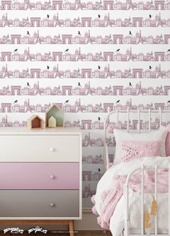 RMWS1302 wallpaper in a room setting