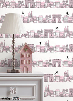 RMWS1302 wallpaper in a room setting