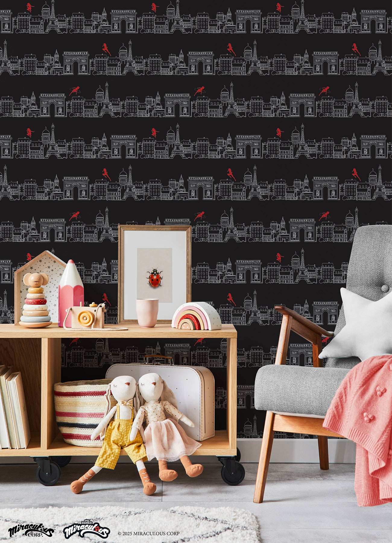 RMWS1303 wallpaper in a room setting