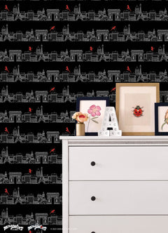 RMWS1303 wallpaper in a room setting