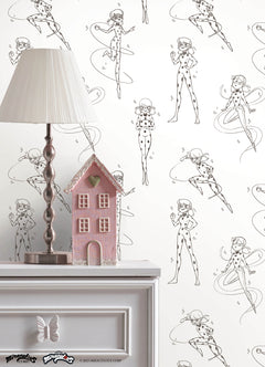 RMWS1305 wallpaper in a room setting