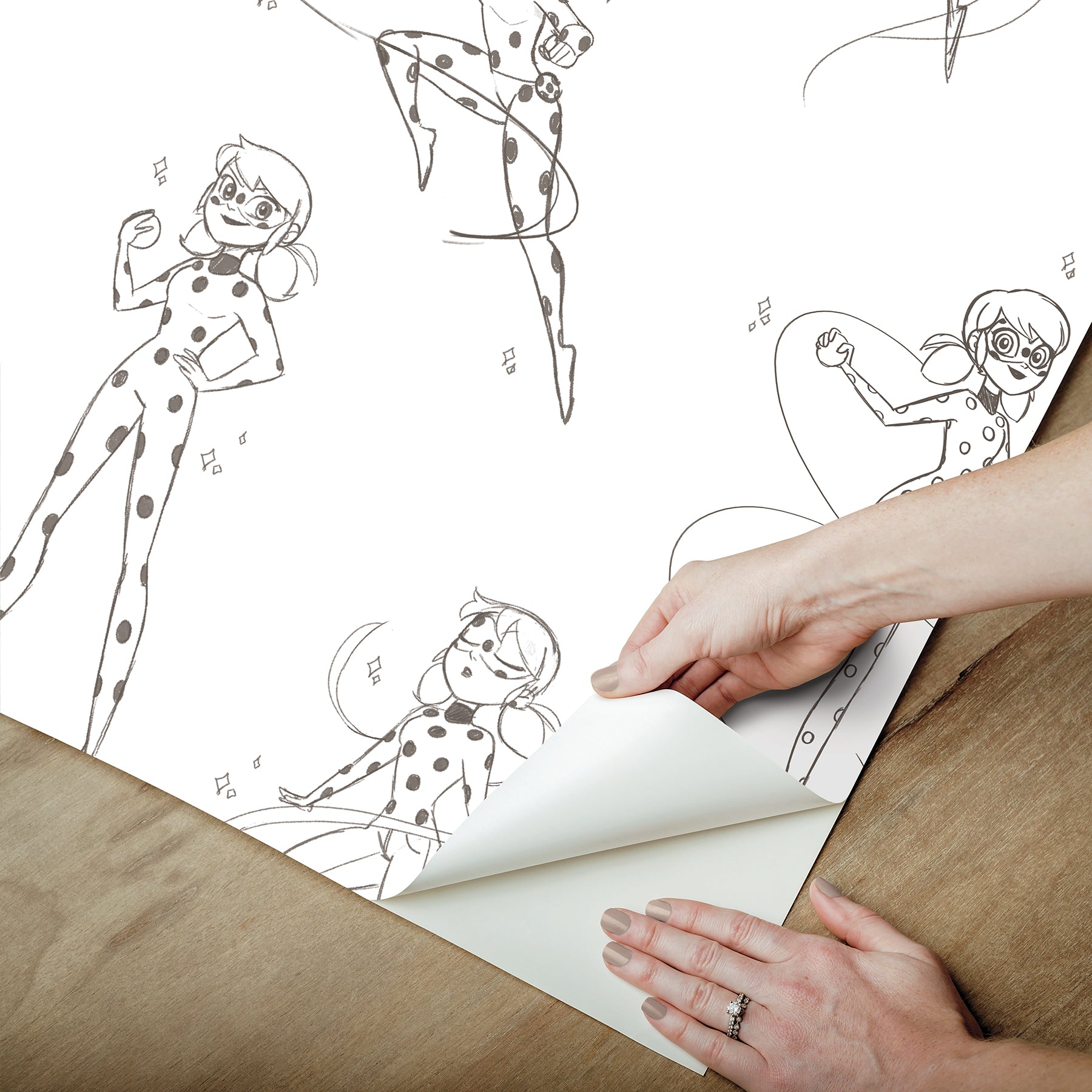 RMWS1305 wallpaper - how to peel