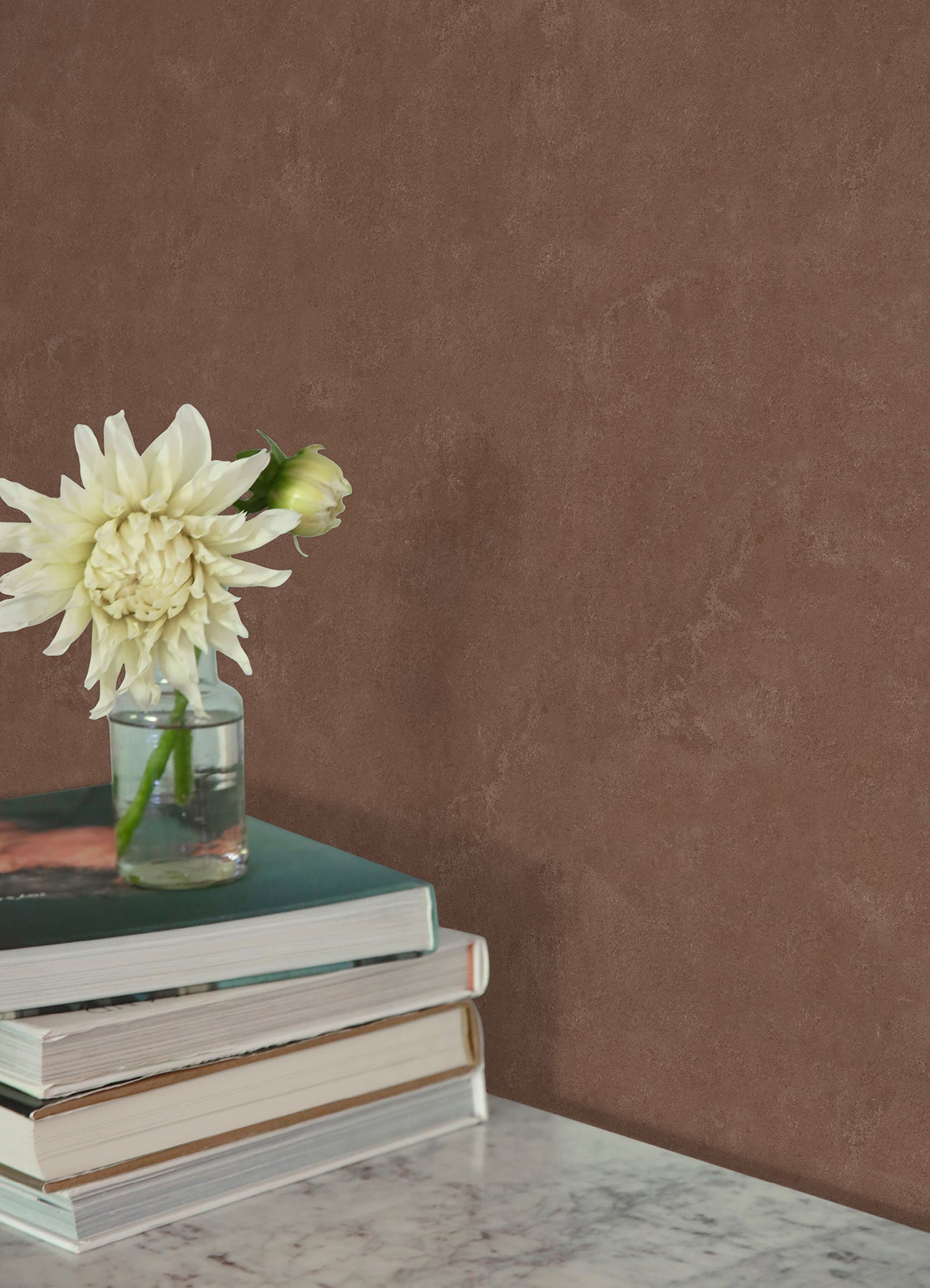Daphne Limewash P&S Wallpaper in a room setting