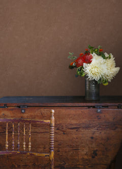 Daphne Limewash P&S Wallpaper in a room setting
