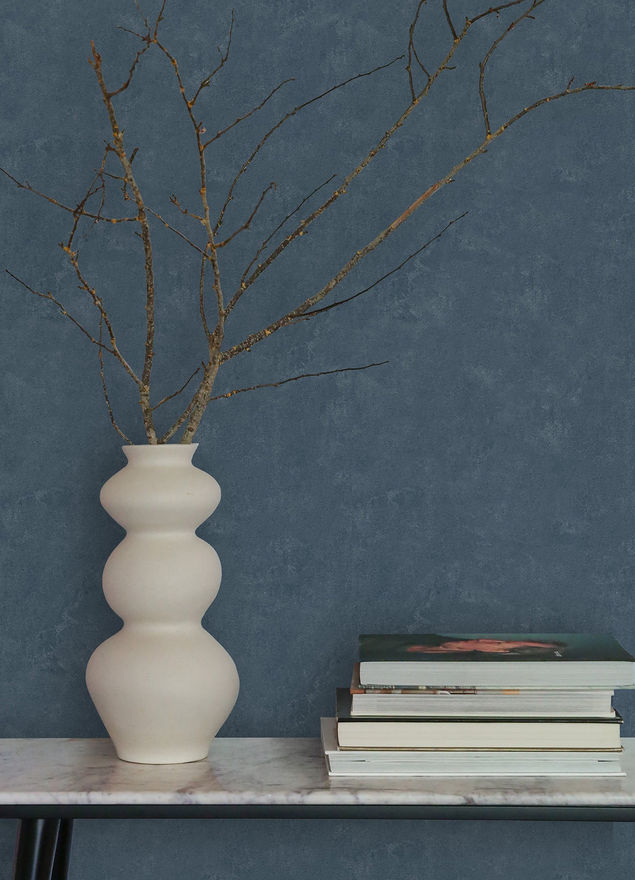 Daphne Limewash P&S Wallpaper in a room setting