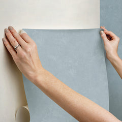 Daphne Limewash P&S Wallpaper stick step