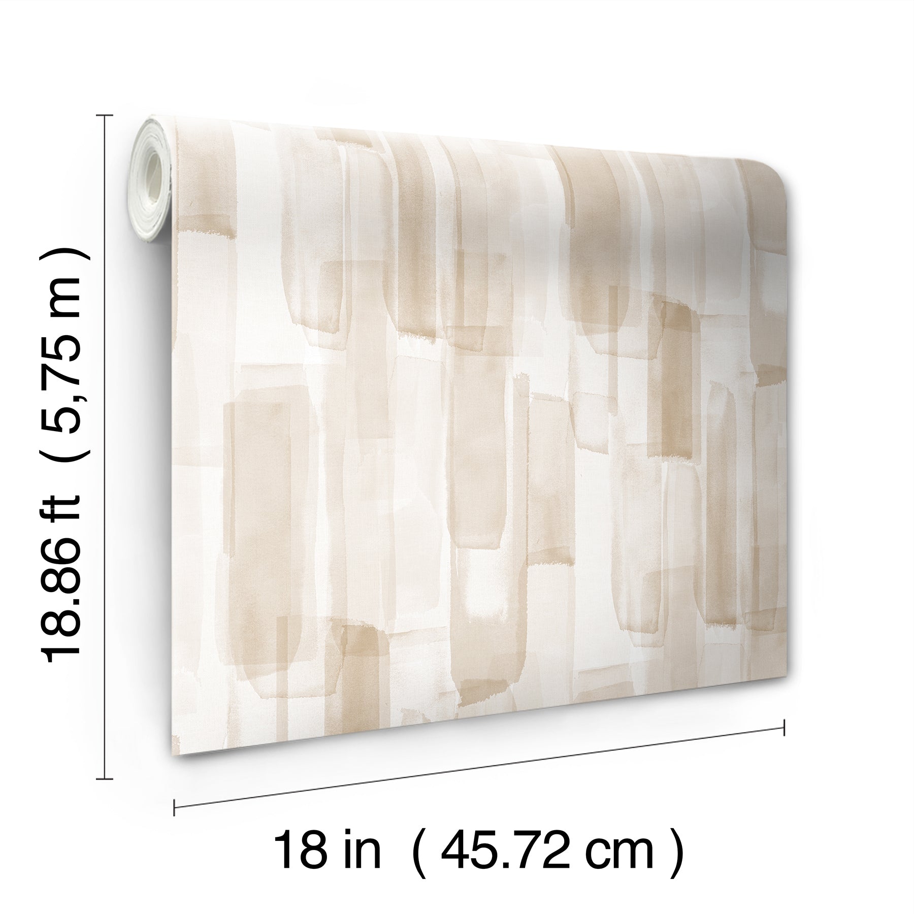 Watercolor Glass P&S Wallpaper dimensions
