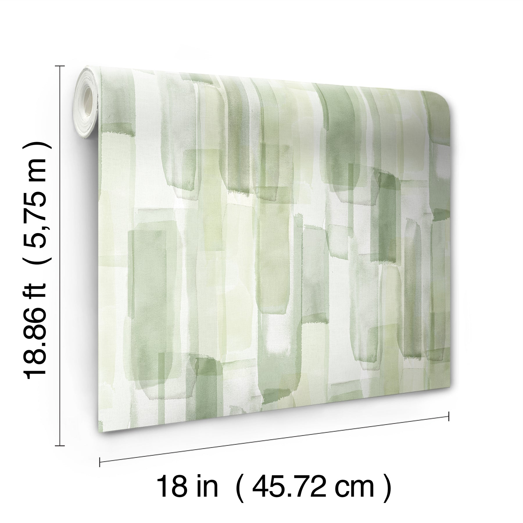 Watercolor Glass P&S Wallpaper dimensions