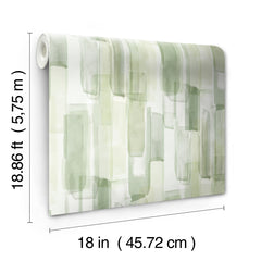 Watercolor Glass P&S Wallpaper dimensions