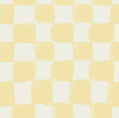 Tess Watercolor Checker P&S Wallpaper by WallPops