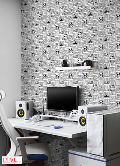 Marvel's X-MEN ‘97 Comic Cast P&S Wallpaper in a room setting