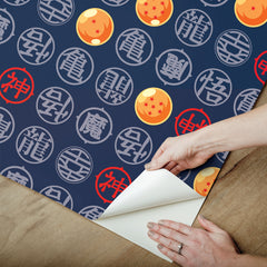 Dragons Peel and Stick Wallpaper - how to peel