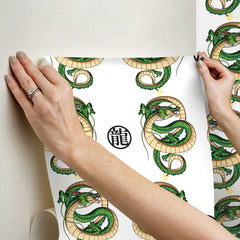 Dragons Peel and Stick Wallpaper - how to stick