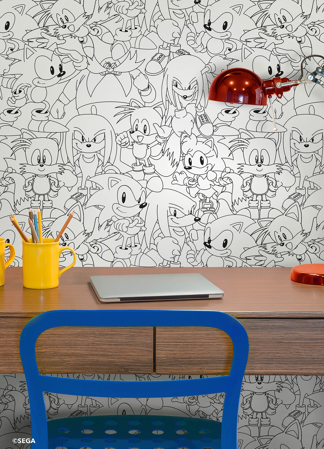 RMWS1331 peel and stick wallpaper in a room setting