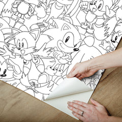 RMWS1331 peel and stick wallpaper - how to peel
