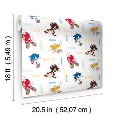 RMWS1332 peel and stick wallpaper - dimensions
