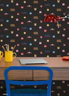 RMWS1333 peel and stick wallpaper in a room setting